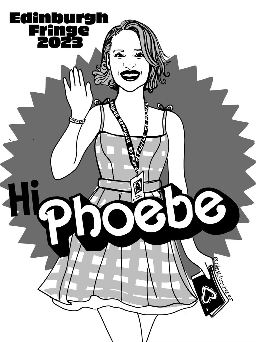 sisterjohnston's tweet photo. My sister drew this last night when she was supposed to be sleeping… Hope y’all like it! 💋

#edfringe #FillYerBoots #phoebewallerbridge #hibarbie https://t.co/zYm27j7UAr