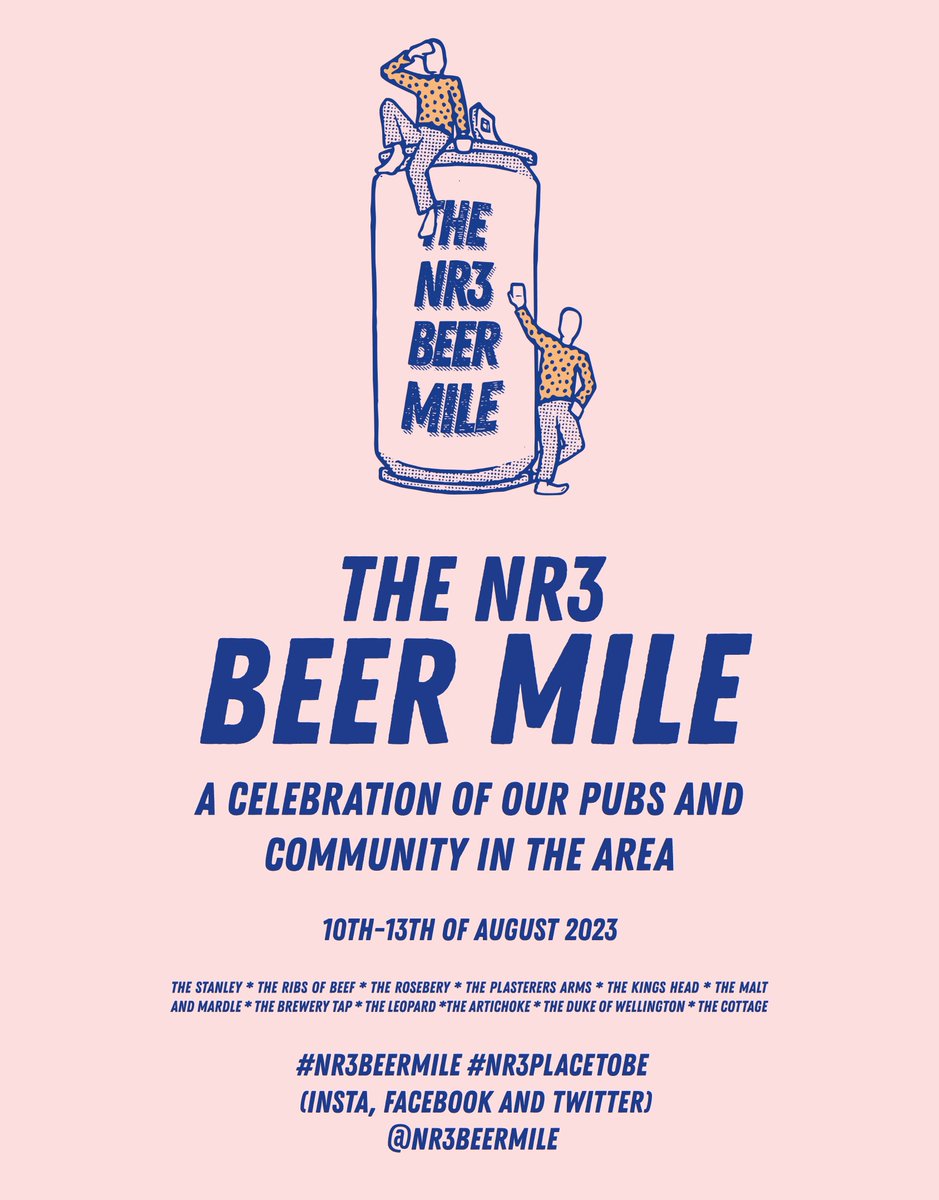 The NR3 Beer Mile tweet media