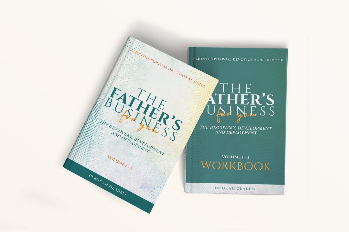 deboraholadele_'s tweet image. Now Out 🚀🚀🚀

𝐓𝐇𝐄 𝐅𝐀𝐓𝐇𝐄𝐑’𝐒 𝐁𝐔𝐒𝐈𝐍𝐄𝐒𝐒 𝐅𝐎𝐑 𝐘𝐎𝐔 𝐏𝐮𝐫𝐩𝐨𝐬𝐞 𝐃𝐞𝐯𝐨𝐭𝐢𝐨𝐧𝐚𝐥 𝐕𝐨𝐥𝐮𝐦𝐞 𝟏-𝟑 is now liveeeeeeee

🚀 3-𝙈𝙤𝙣𝙩𝙝𝙨 𝙋𝙪𝙧𝙥𝙤𝙨𝙚 𝘿𝙚𝙫𝙤𝙩𝙞𝙤𝙣𝙖𝙡 𝙂𝙪𝙞𝙙𝙚
🚀 3-𝙈𝙤𝙣𝙩𝙝𝙨 𝙋𝙪𝙧𝙥𝙤𝙨𝙚 𝘿𝙚𝙫𝙤𝙩𝙞𝙤𝙣𝙖𝙡 𝙒𝙤𝙧𝙠𝙗𝙤𝙤𝙠