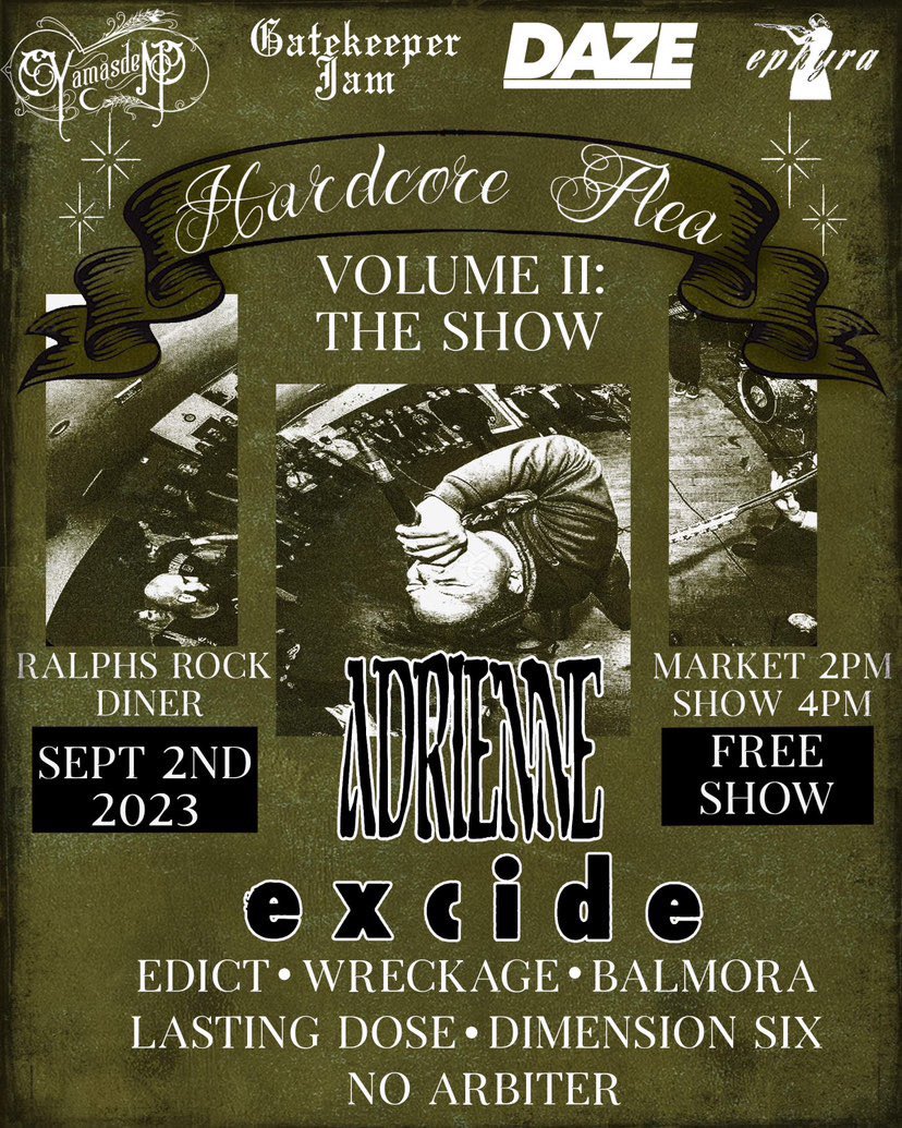 DAZE_STYLE's tweet photo. SEPTEMBER 2ND IN WORCESTER MASS… THERES A DOPE MARKET FOLLOWED BY AN EVEN DOPER SHOW… ILL BE SET UP ALONG SIDE A BUNCH OF OTHER VENDORS… THEN LOCAL LEGENDS ADRIENNE &amp; MORE GONNA KILL THIS SHIT… SEE YOU THERE… #DOPER https://t.co/8fWVlZ87Cw