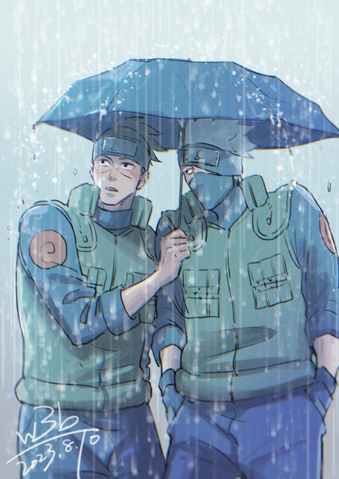 「複数の男性 雨」のTwitter画像/イラスト(新着)｜3ページ目