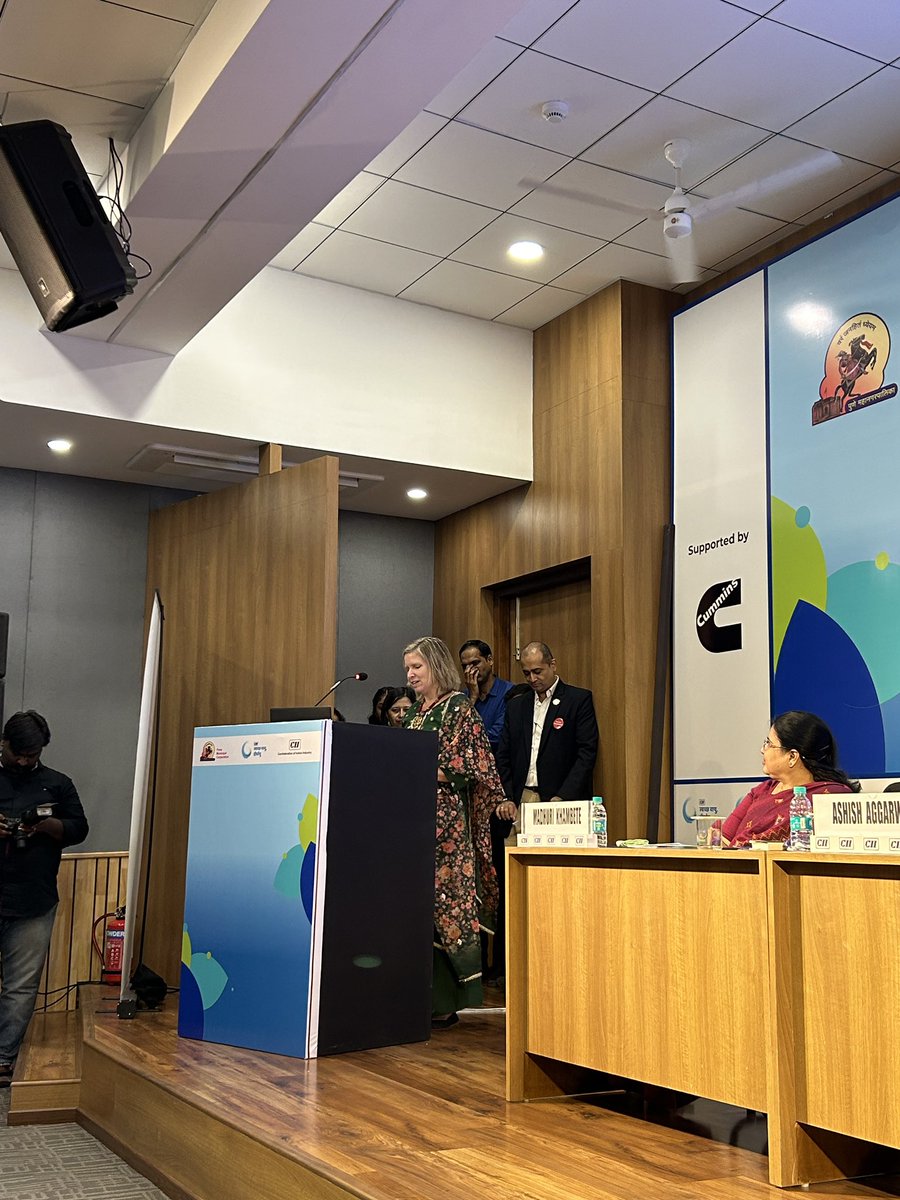 'The launch of the #CABLPune symbolises a defining moment in our collective efforts toward creating a more sustainable world with cleaner air for our people and communities.' - Jennifer Rumsey, Chair & CEO, @Cummins

@FollowCII @CIIEvents @CII4WR @ciicesd @PMCPune