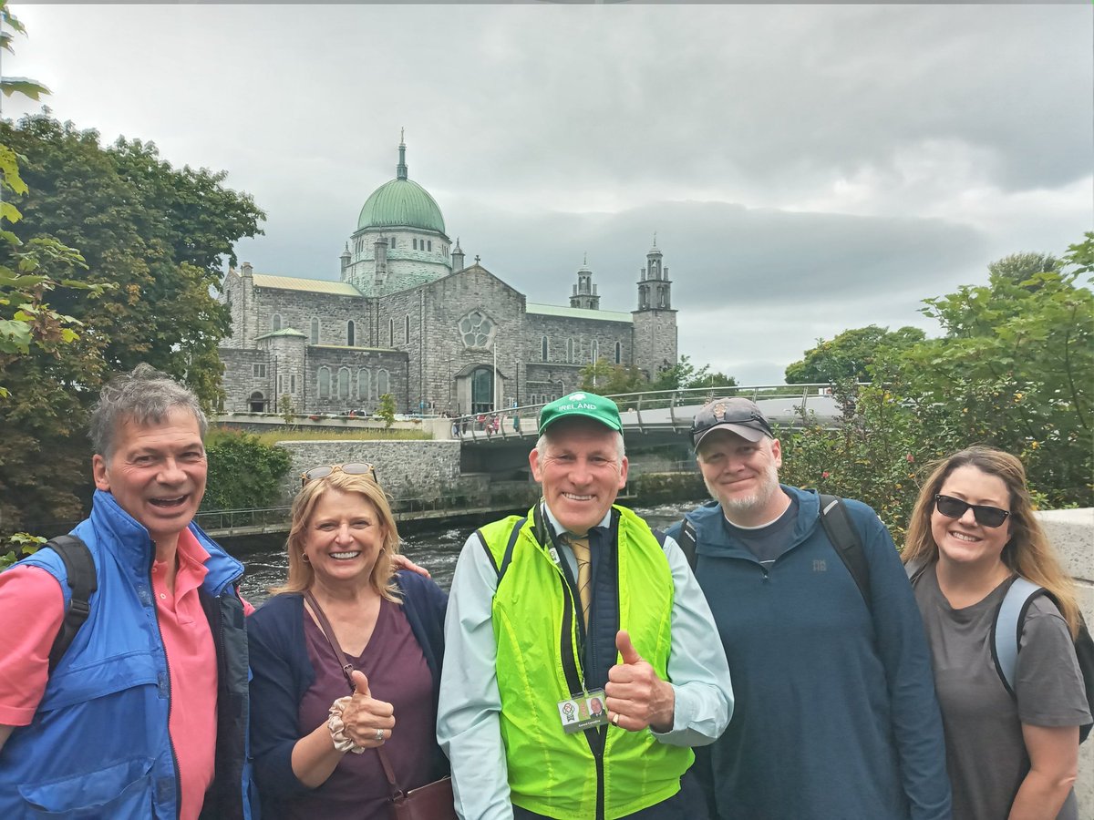 WestToursTales's tweet photo. Nice Historical tour of inner city this morning with American visitors to @visit_galway  #keepdiscovering https://t.co/W6Adi7ZgBN