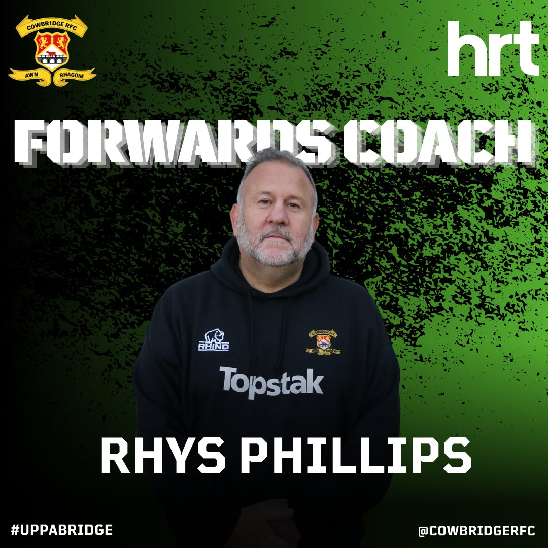CowbridgeRFC's tweet photo. Youth XV Announcement!

The club are pleased to announce the appointment of the clubs Youth XV coaching team for the 2023/24 season!

Dan Baugh takes over as Head Coach

Rhys Phillips will take the Forwards, while Martin Hart joins to take the Backs

Pob Lwc Boys 💚🖤
#uppabridge https://t.co/gneZcxDPNr