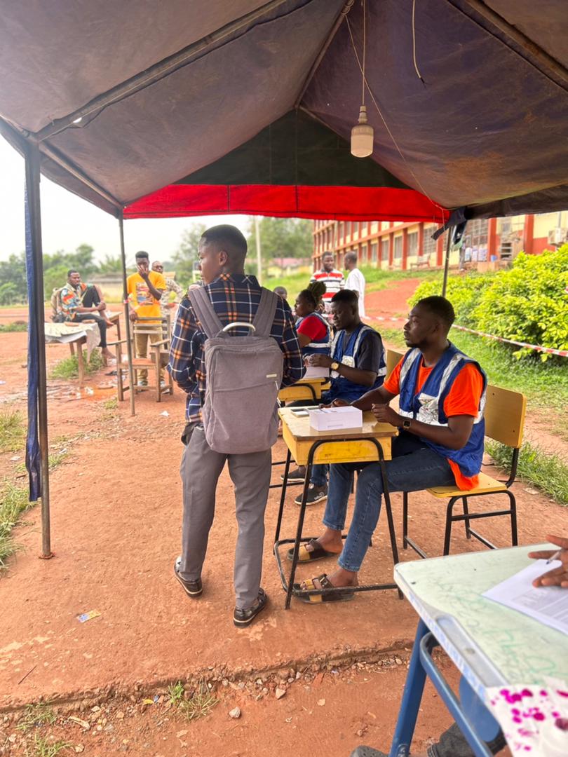 TTUinFOCUS's tweet photo. 🚨🚨🚨LIVE FROM TAKORADI TECHNICAL UNIVERSITY 🚨🚨🚨

Elections for a number of JCRCs  and faculty executives are taking  place. 
#TTUelectionWatch23 #TTUDECIDES #TTUelectionHUB https://t.co/En6XmuHoU0