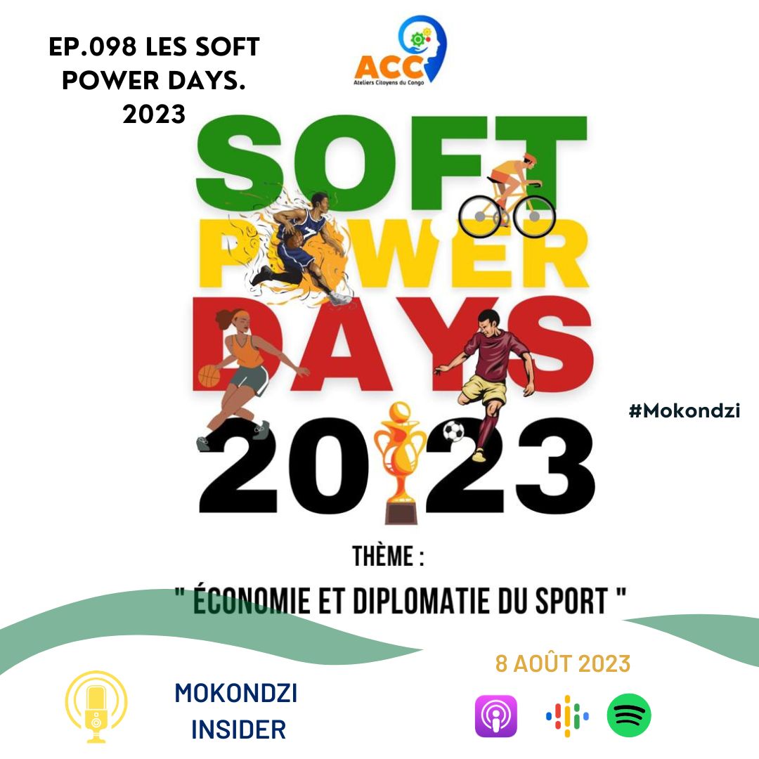 Mokondzi Insider (@podcast_mkd) on Twitter photo Notre épisode avec les membres des <a href="/AteliersCitoye1/">Ateliers Citoyens Congolais</a> déjà dispo!
Un avant-goût sur les questions à aborder concernant le sport et l'utilisation de ce dernier dans la diplomatie.
#ChezMoiAuCongo #mokondzi #spd3 Notre épisode avec les membres des <a href="/AteliersCitoye1/">Ateliers Citoyens Congolais</a> déjà dispo!
Un avant-goût sur les questions à aborder concernant le sport et l'utilisation de ce dernier dans la diplomatie.
#ChezMoiAuCongo #mokondzi #spd3