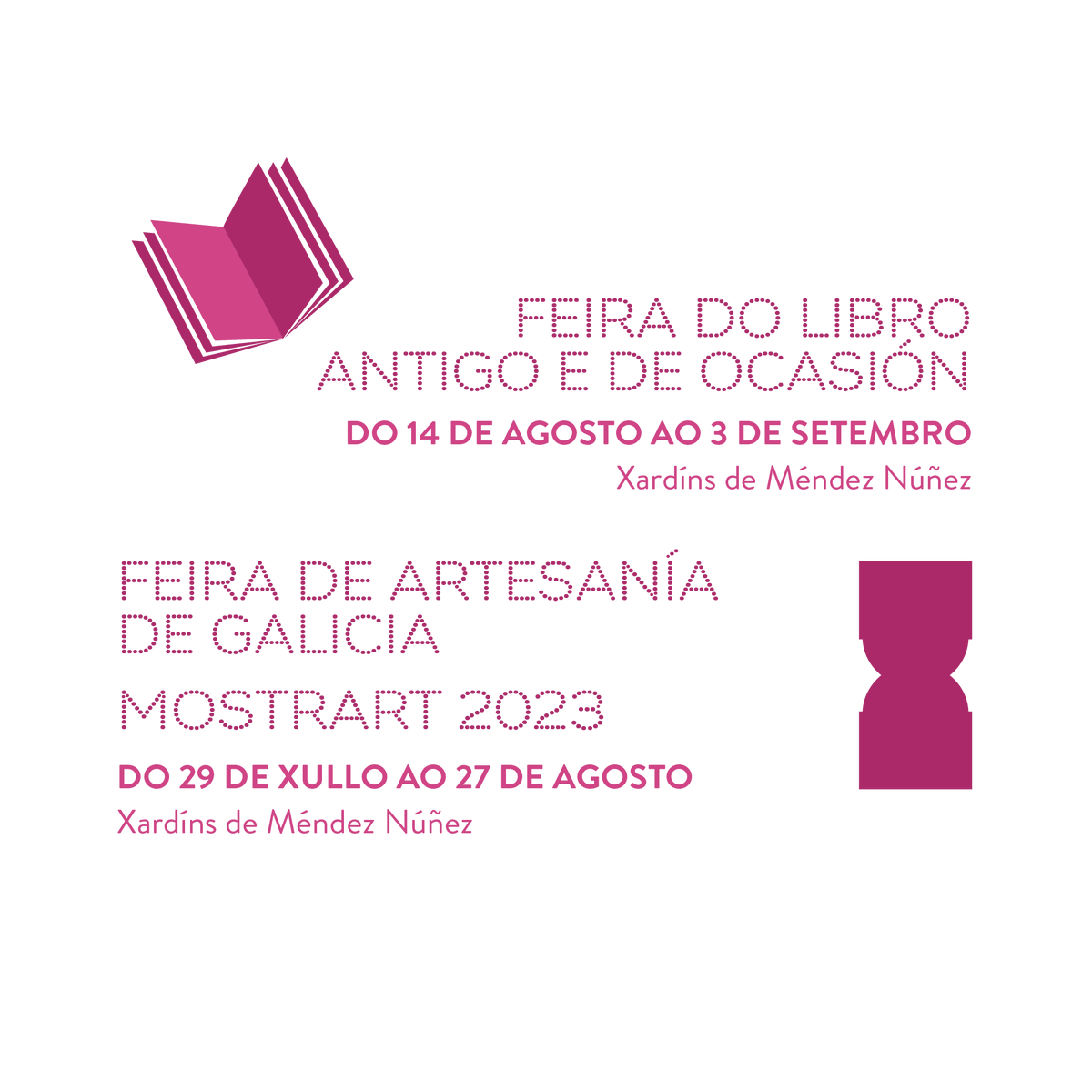 ConcelloCoruna's tweet photo. 🥳 Aquí tes a programación deste venres 11 de agosto das #FestasMaríaPita2023

📋 Podes consultar o programa completo por días aquí:  https://t.co/pdtHTobgSQ https://t.co/rlGG81FrMQ