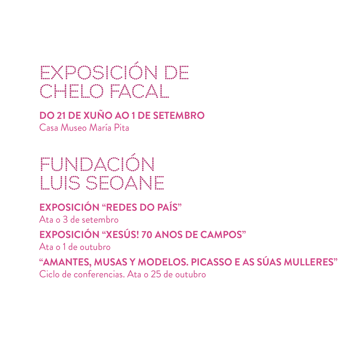 ConcelloCoruna's tweet photo. 🥳 Aquí tes a programación deste venres 11 de agosto das #FestasMaríaPita2023

📋 Podes consultar o programa completo por días aquí:  https://t.co/pdtHTobgSQ https://t.co/rlGG81FrMQ