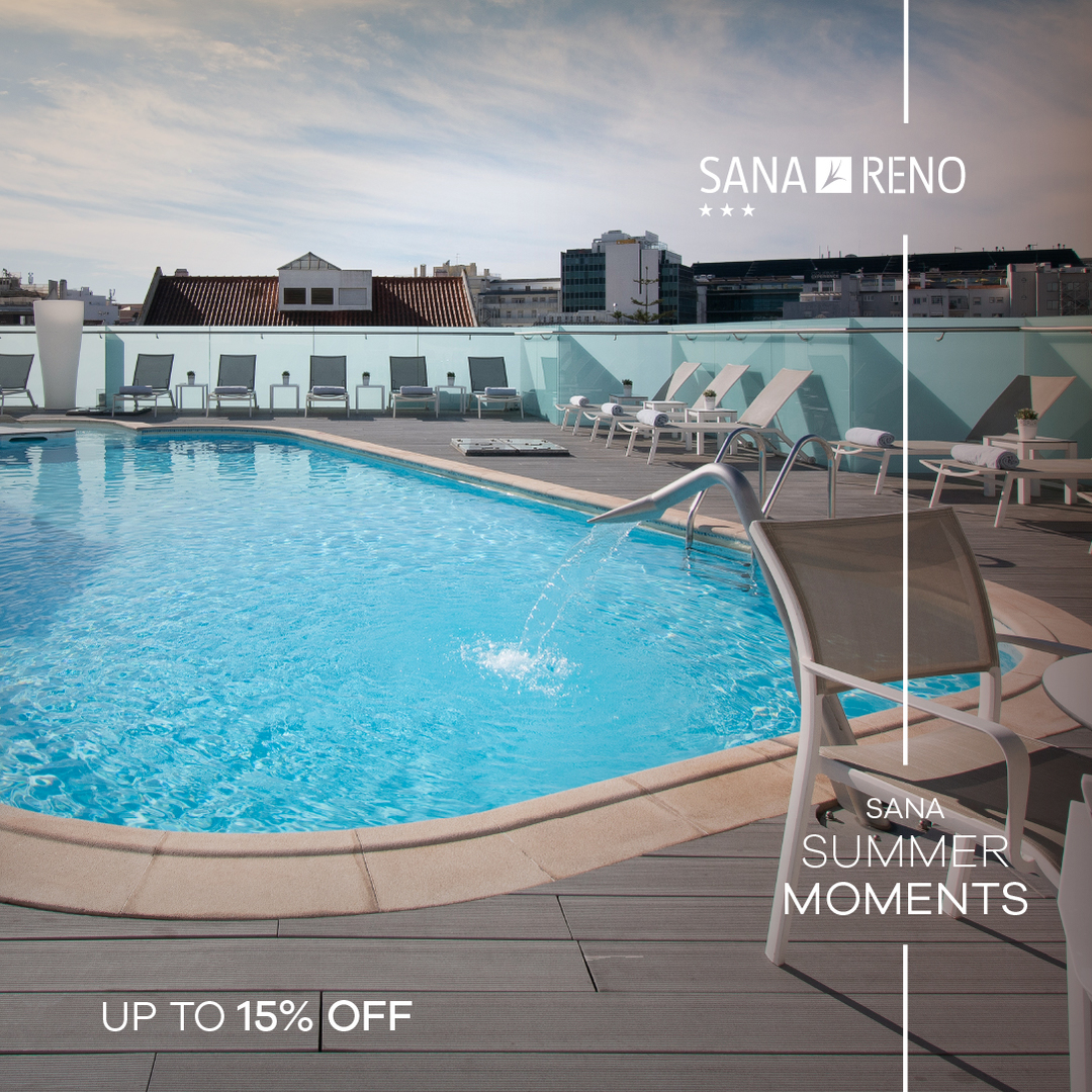 SANAHotels's tweet photo. Ainda não reservou as suas férias de verão? ☀️

Aproveite até 15% desconto na sua estadia em hotéis 3 estrelas da SANA Hotels.

👉 Reserve já: https://t.co/ugc8fDGpZr

#summermoments #sanahotels https://t.co/u0bzx47Kmr