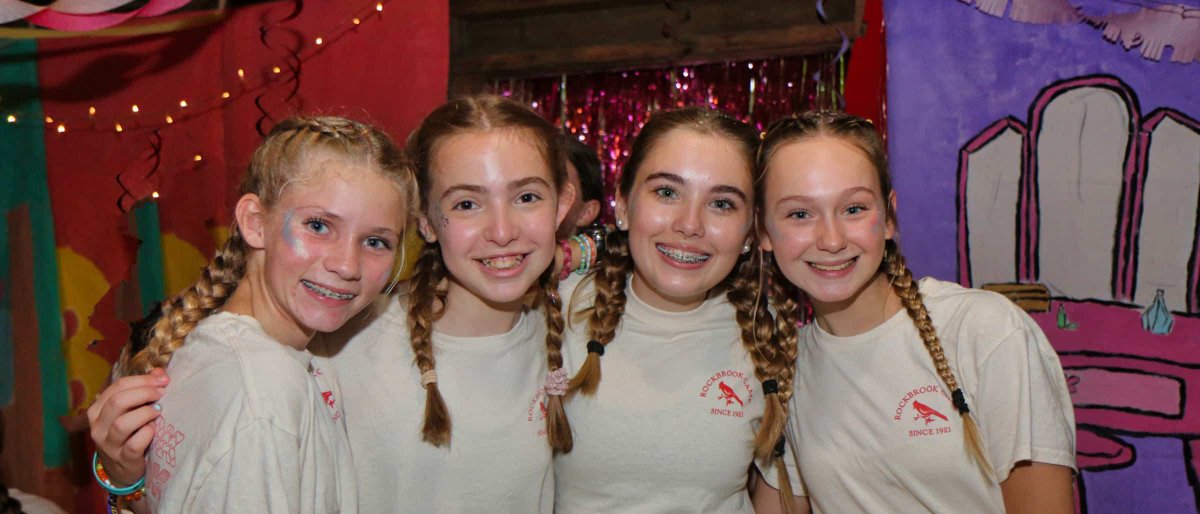 Check out the latest from RBC! "A Rockbrook Slumber Party." The CA campers at Rockbrook Camp threw a surprise slumber party banquet, complete with pajamas, slippers, music and dancing. rockbrookcamp.com/blog/rockbrook…