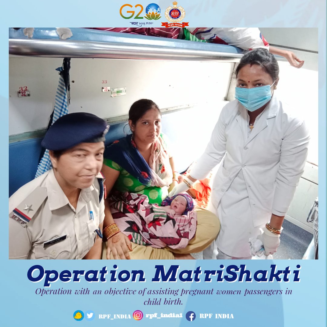 Sharing a heartwarming tale of care and compassion: #RPF Katihar, joined by a medical team, ensured a safe and dignified delivery for a lady passenger onboard Seemanchal Express. #OperationMatrishakti #WeServeAndProtect #SewaHiSankalp @rpfnfrkir @RailMinIndia @AshwiniVaishnaw