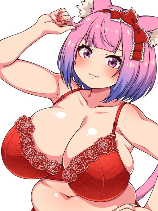 新作CG集に登場するヒロイン、あきちゃんの立ち絵が完成しました!
発情期でムラムラしてる全体的にもちもちのネコミミ少女たちとヤりまくり!モテまくり!という話です。分かりやすいですね^^