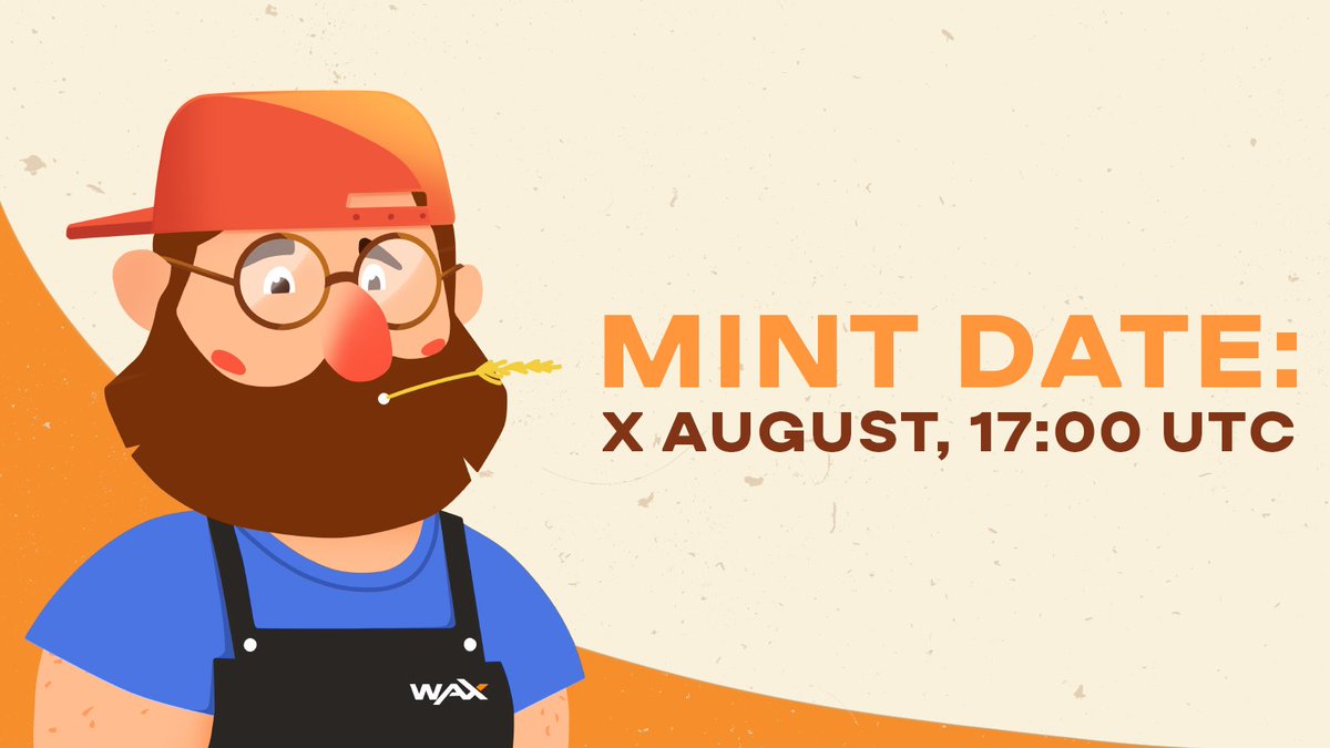 Guess the date 😉

It's coming s00n 💤

#WAXFAM #WAXP