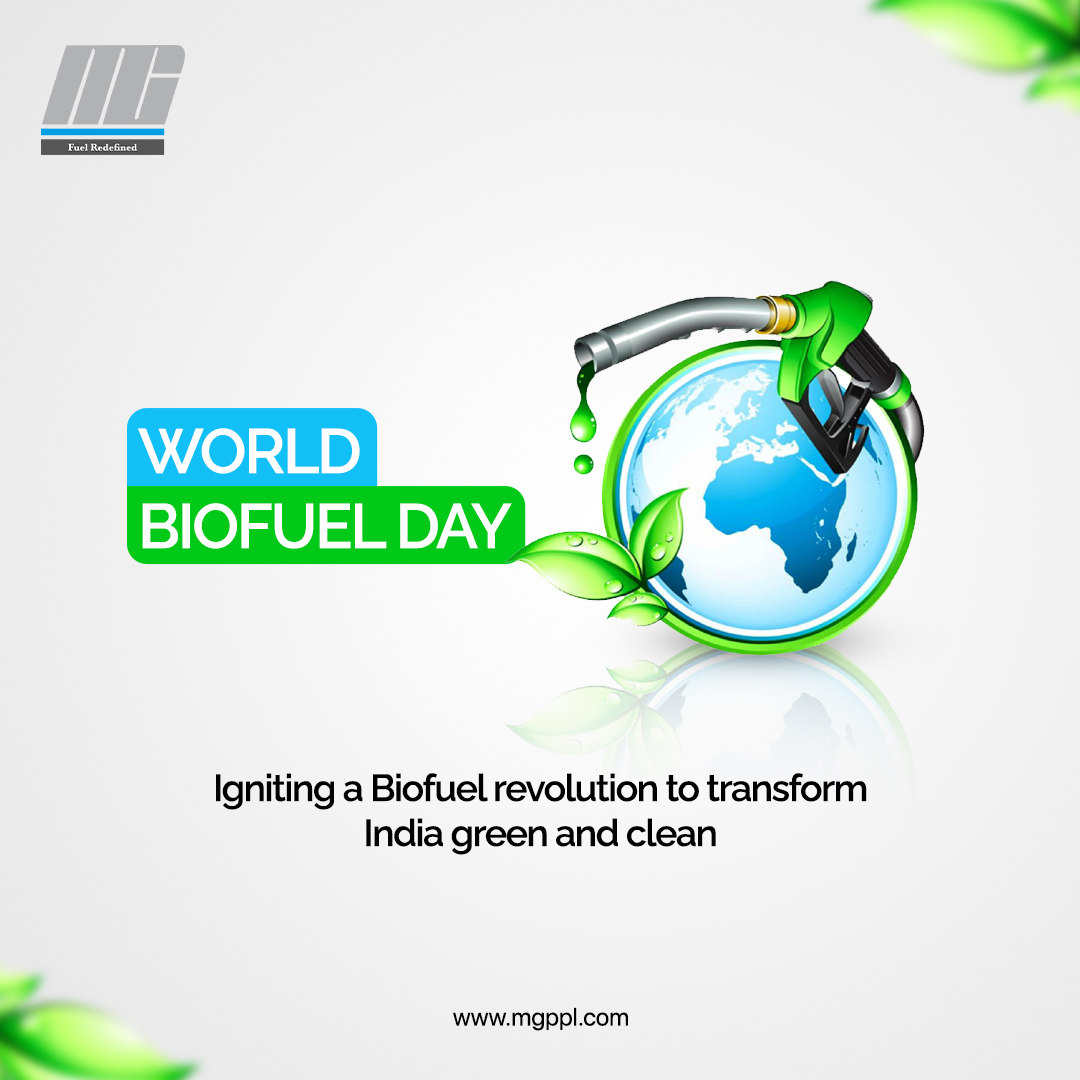 mgpetrochem's tweet photo. Embrace the excellence of biofuel and contribute to a life that is healthier, more joyful and profoundly better.
MG Petrochem family wishes you all a Happy Biofuel Day!
#WorldBiofuelDay #biofuel #ethanol #energy #environment #ethanolproject #greenenergy #mgppl https://t.co/rBatYUrtRx