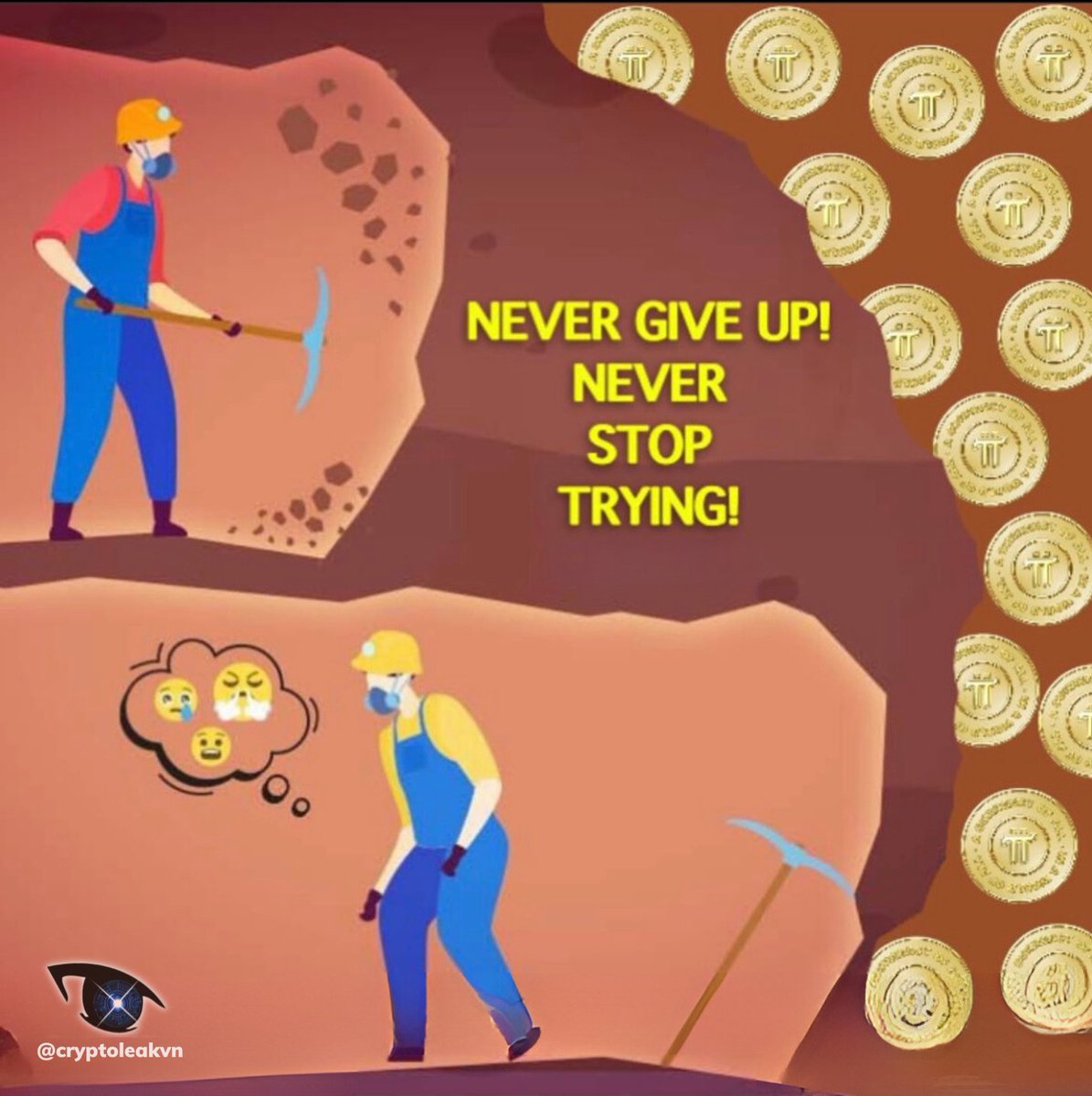 s_salunkhes's tweet image. Never Give Up, Never Stop Trying Mining Pi! Pioneers, Stay Patient and Persistent. 💪⛏️ #PiNetwork #NeverGiveUp #StayPersistent #pi #PiKYC #PiNetwork
