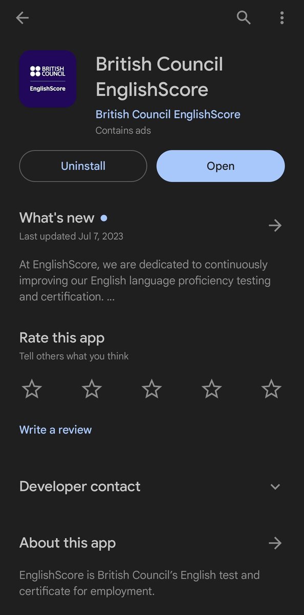 hermionyyye's tweet image. AKU AKAN SHARE APLIKASI BUAT TAU LEVEL BAHASA INGGRIS KAMU!

INI APPNYA👇
"BRITISH COUNCIL ENGLISHSCORE"
DAN INI FREE! 🫶✨️

YUK BURUAN COBAIN, GUYS!!! 😁🙌