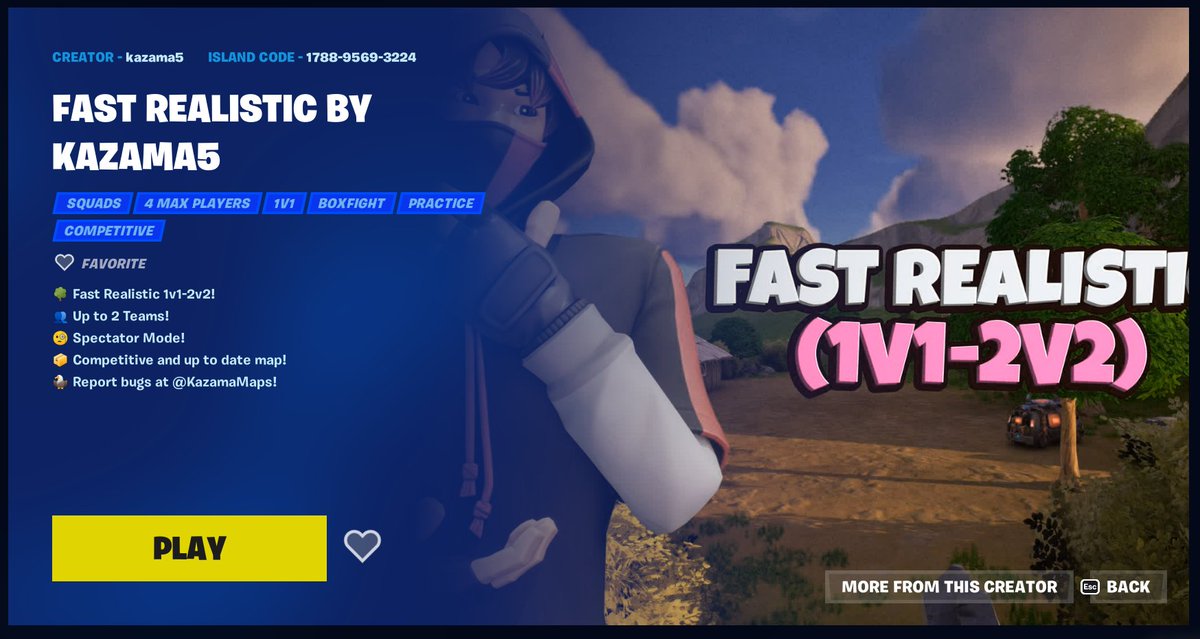 Kazama5G's tweet photo. GIVEAWAY❗️💸💰 100 PLN
Oto mój pierwszy konkurs i pierwsza mapa Fast Realistic 1v1-2v2!
Aby wziąć udział wystarczy, że w komentarzu pod tym tweetem wrzucisz screena z rozegranych 20 rund, w których to Ty wygrywasz 😉❗️
Kod: 1788-9569-3224
Szukajcie też kolejnych giveawayów❗️😃 https://t.co/4CshCUWUY2