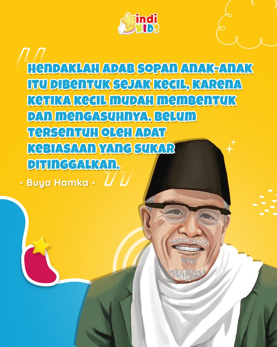 indikidschannel's tweet photo. Sekedar mengingatkan 🙏

#AnakAnak #Kids #Fyp #Videoanak #MomAndKids #Viral #KidsVideo #KartunAnak #Animasi #BuyaHamka #Quote #Parenting https://t.co/0lzz4WzQnJ