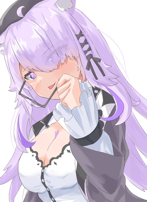 メカクレロングよかったですね #絵かゆ
