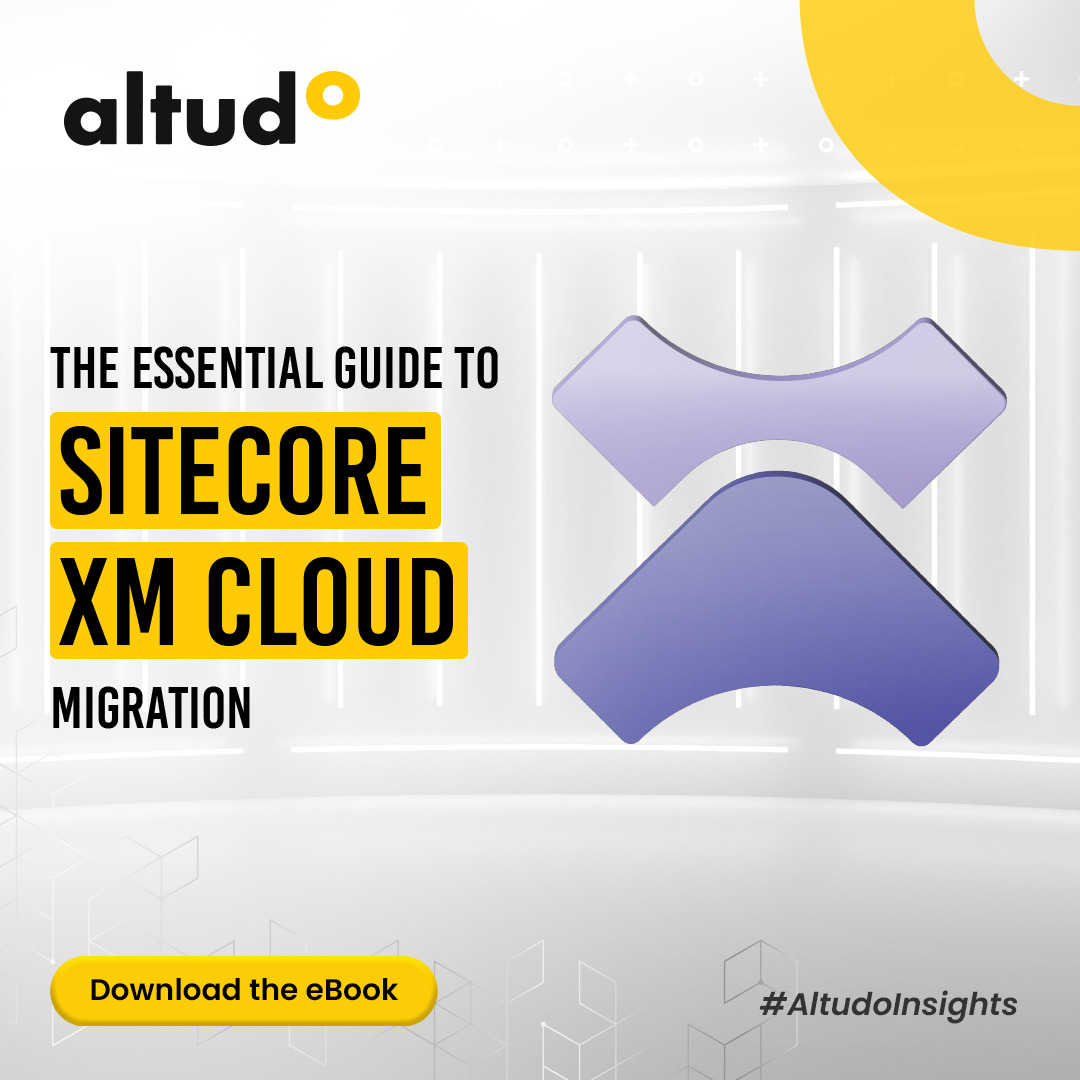 GoAltudo's tweet image. Explore how @Sitecore XM Cloud scales multisite #ContentManagement &amp;amp; transform #Personalization strategy.
Get this guide to migrate to #SitecoreXM Cloud seamlessly: altudo.co/insights/ebook…

#DigitalTransformation #MarTech #CMS #Cloud #Sitecore #SitecorePartner #AltudoInsights