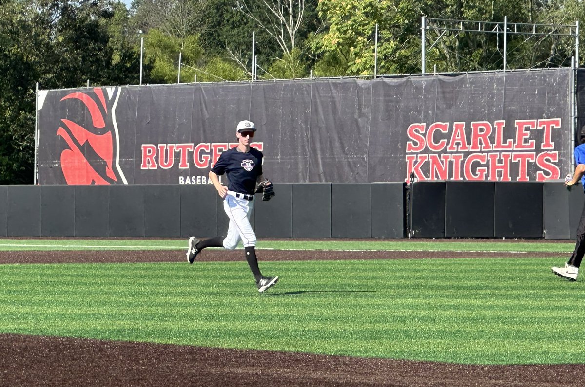 TonySuffness's tweet photo. Great experience playing at Rutgers baseball stadium hosted by Best in the US Showcases @BUSShowcase @RutgersBaseball @CoachDrakeNCSA @RoverBaseball @EABORIVERDAWGS https://t.co/j37oM4VRz4