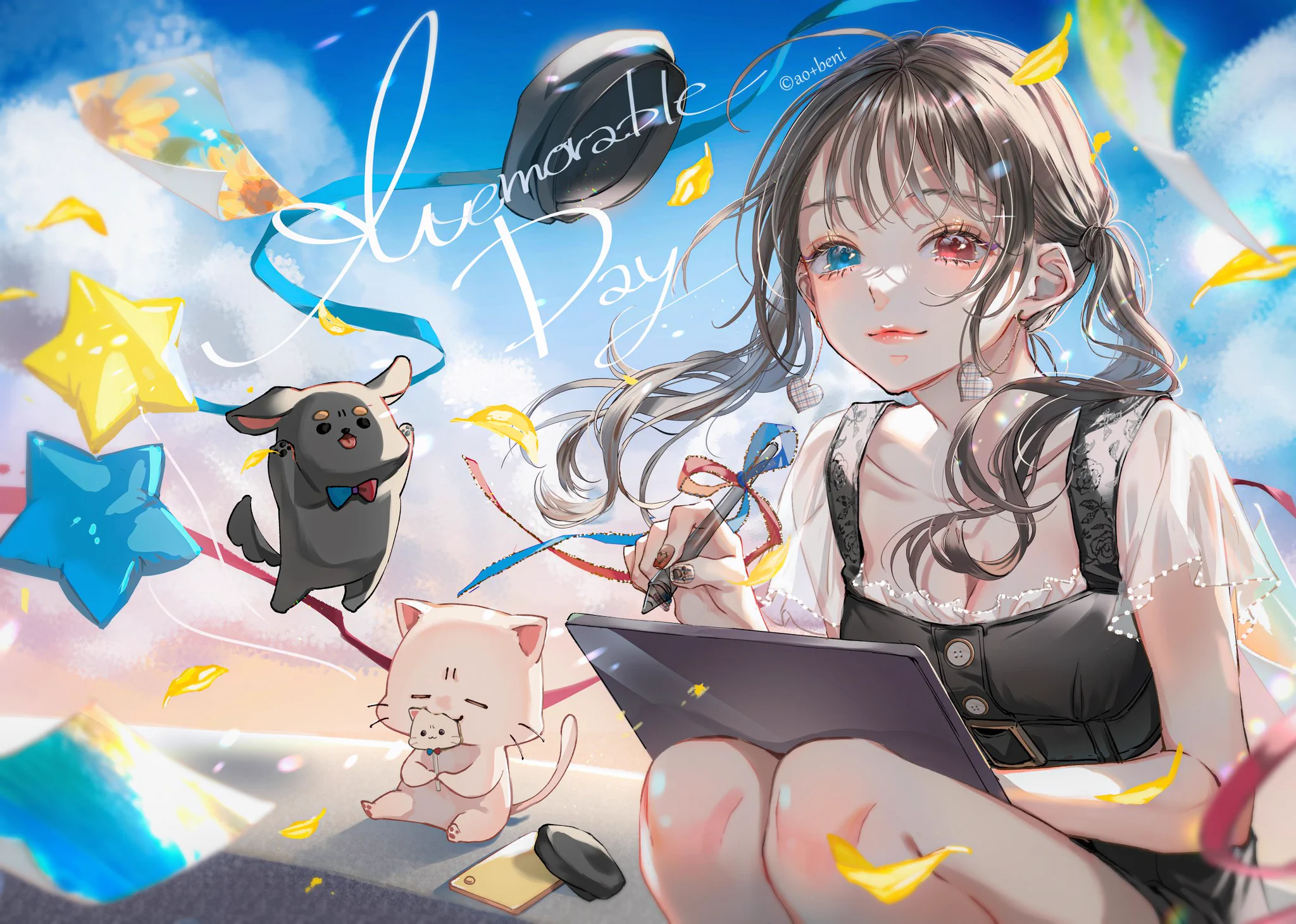 Benlyさま　イラスト確認用 青十紅🐾ao+beni on X: 