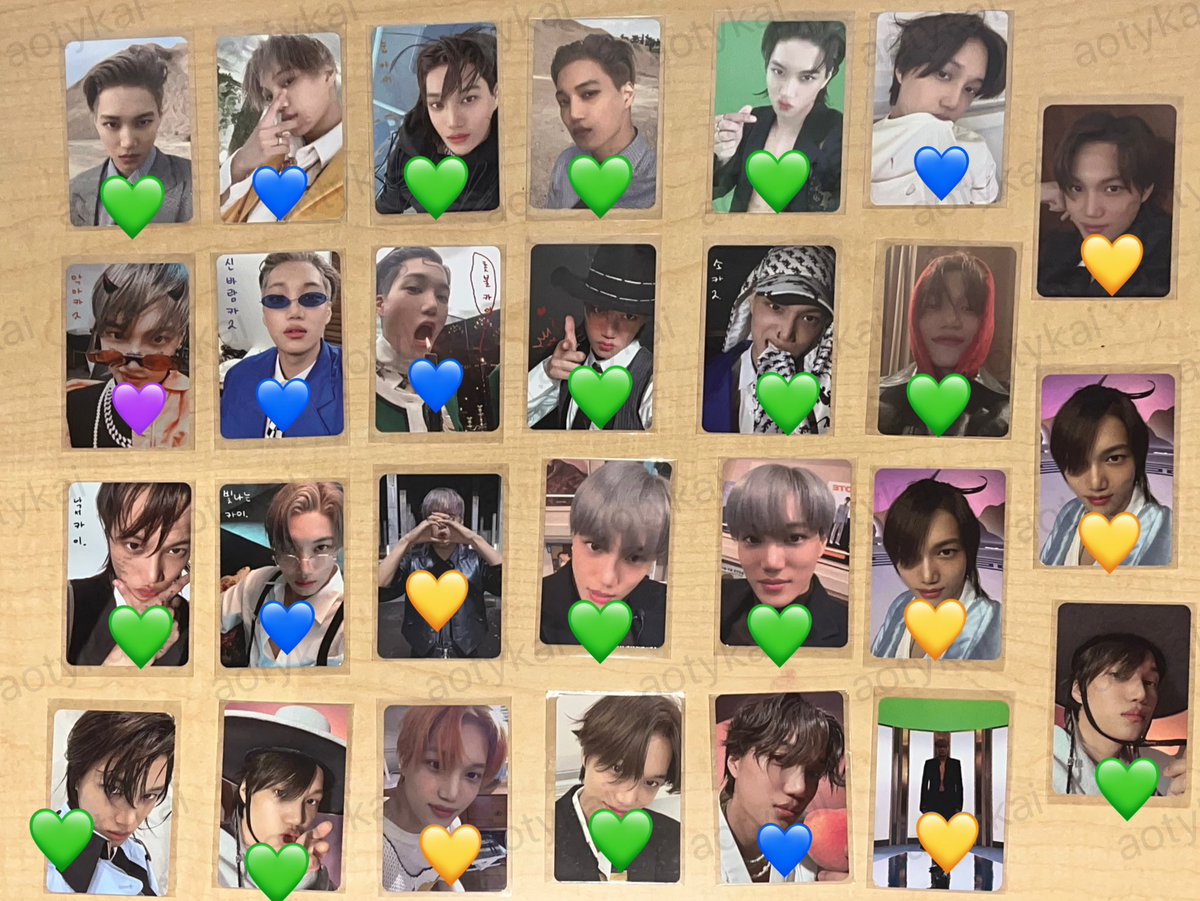 aotykai's tweet photo. HELP RT MY | MSIA

WTS KAI EXO PHOTOCARD MMMH PEACHES

💛 RM12
💚 RM20
💙 RM25
💜 QYOP

📌 BUY ALL - FREE POSTAGE + FREEBIES + UNSEALED ALBUM (ONLY KAI ALBUM) CAN CHOOSE!

🚚 RM 8
ADD ON TOPLOADER - RM 1

check thread below to see availability ⬇️

#pasarexoMY #kai #photocard https://t.co/U3qd55zDf7