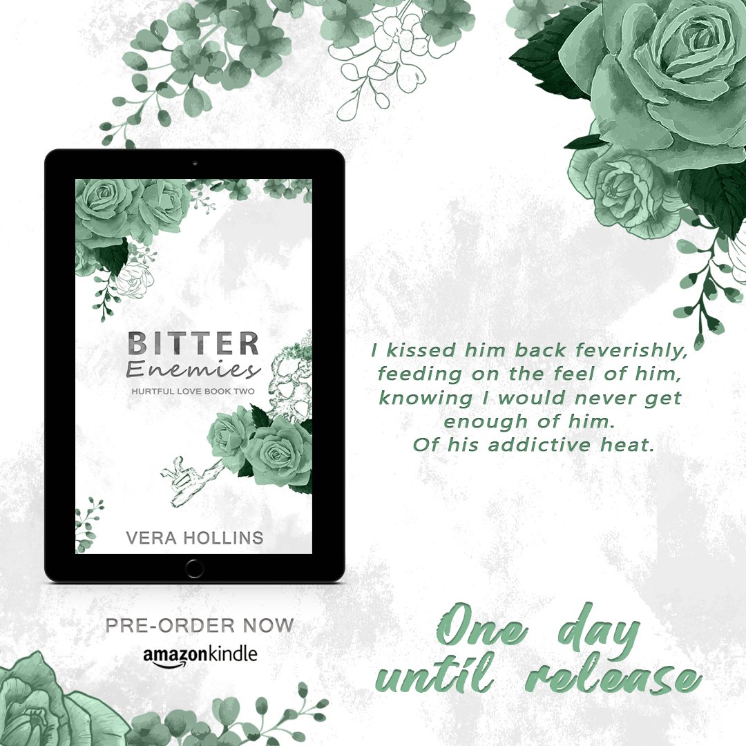 Catreena Wilkie (@catreenaw) on Twitter photo One day left until the release of BITTER ENEMIES by <a href="/VeraHollins/">Vera Hollins</a>!
#preorder #HurtfulLoveSeries
Preorder here:
US ➜ amzn.to/3oRfhIO
UK ➜ amzn.to/3WTOGaL
CA ➜ amzn.to/3WJJwhy
AU ➜ amzn.to/3N8IacZ One day left until the release of BITTER ENEMIES by <a href="/VeraHollins/">Vera Hollins</a>!
#preorder #HurtfulLoveSeries
Preorder here:
US ➜ amzn.to/3oRfhIO
UK ➜ amzn.to/3WTOGaL
CA ➜ amzn.to/3WJJwhy
AU ➜ amzn.to/3N8IacZ
