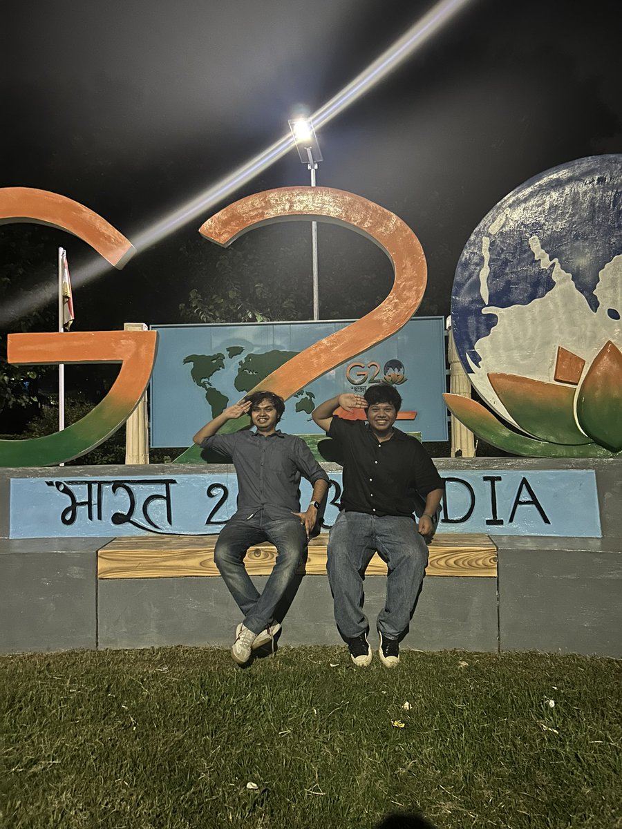 EsyaIIITD's tweet photo. Esya loves G20 https://t.co/U5FBkK7Oc2