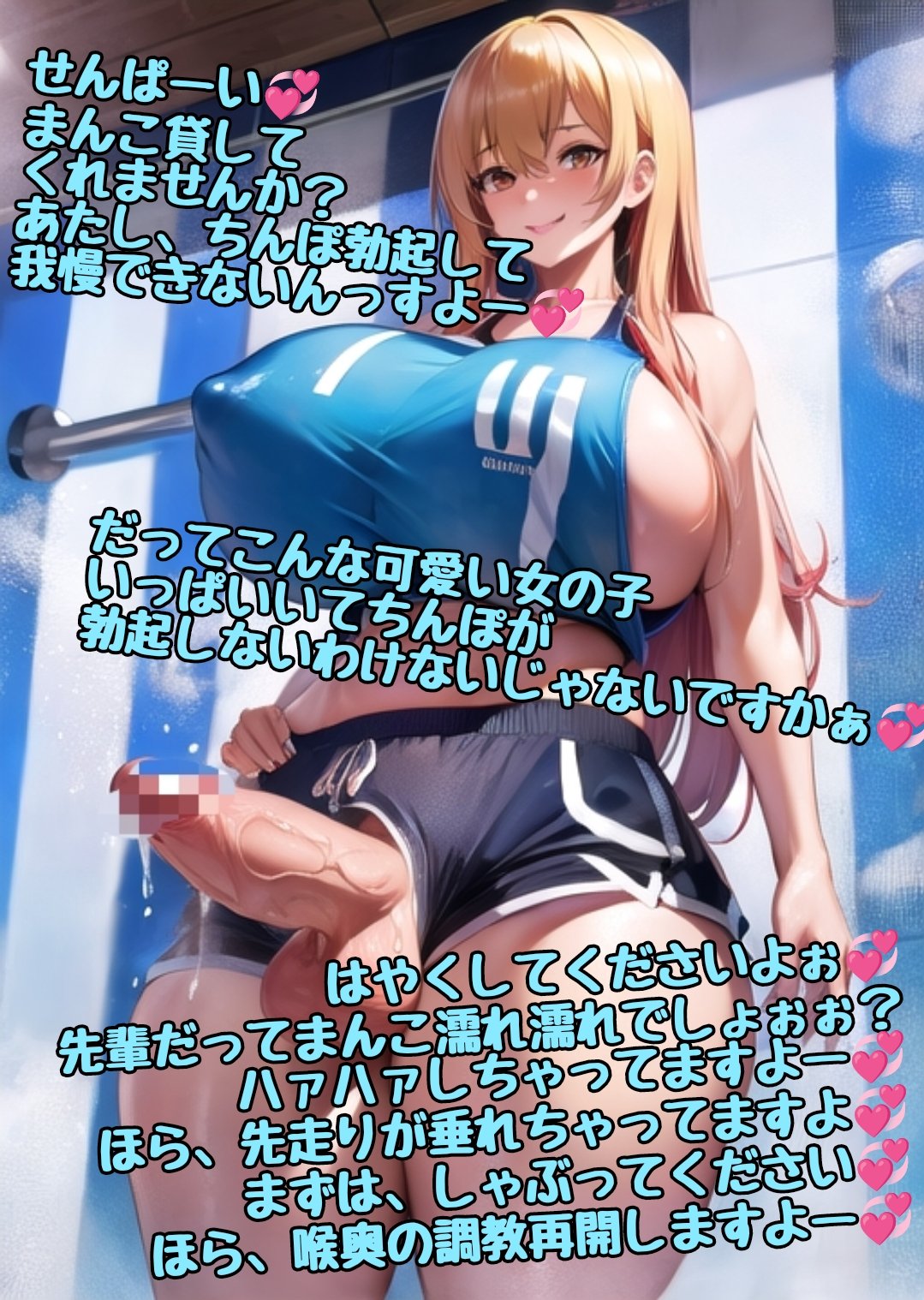 ふたなり　文字コラ  / X