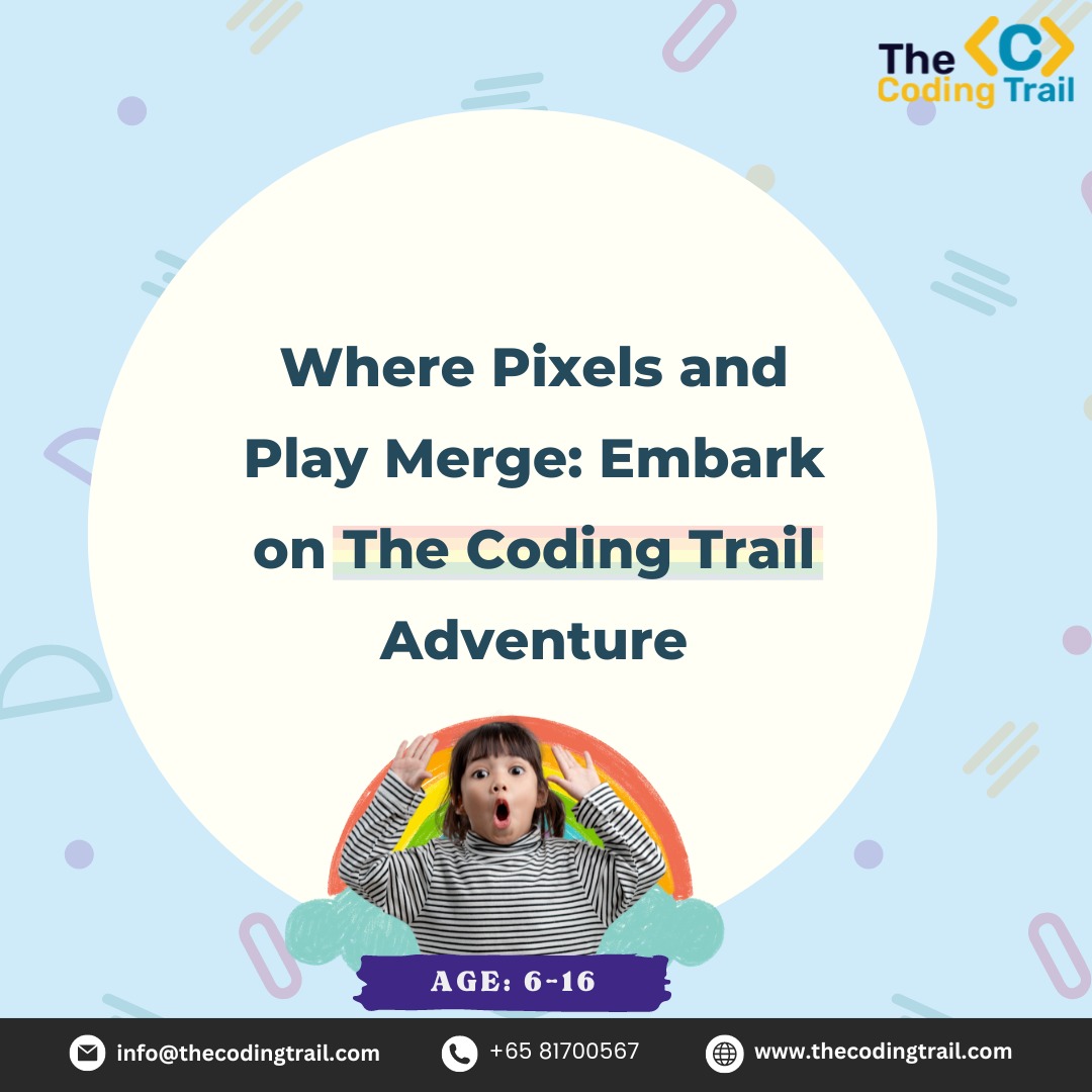 coding_trail's tweet image. 🎮🚀 Dive into a world where creativity meets code! Discover the enchanting intersection of pixels and play as you begin your Coding Trail Adventure. Unleash your imagination, craft digital wonders, and shape your tech dreams with every line you write.
👉 thecodingtrail.com