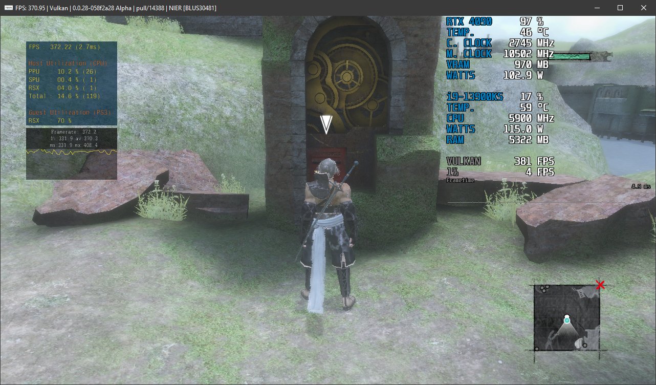 RPCS3 rpcs3 X