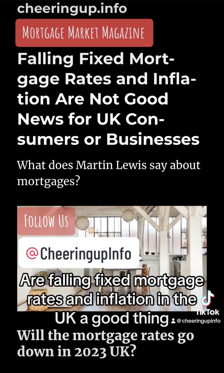 Will the mortgage rates go down in 2023 UK? cheeringup.info/falling-fixed-… #Mortgages #MortgageMarket #BestPrice #GuidePrice #CheeringupInfo #CheeringupTV