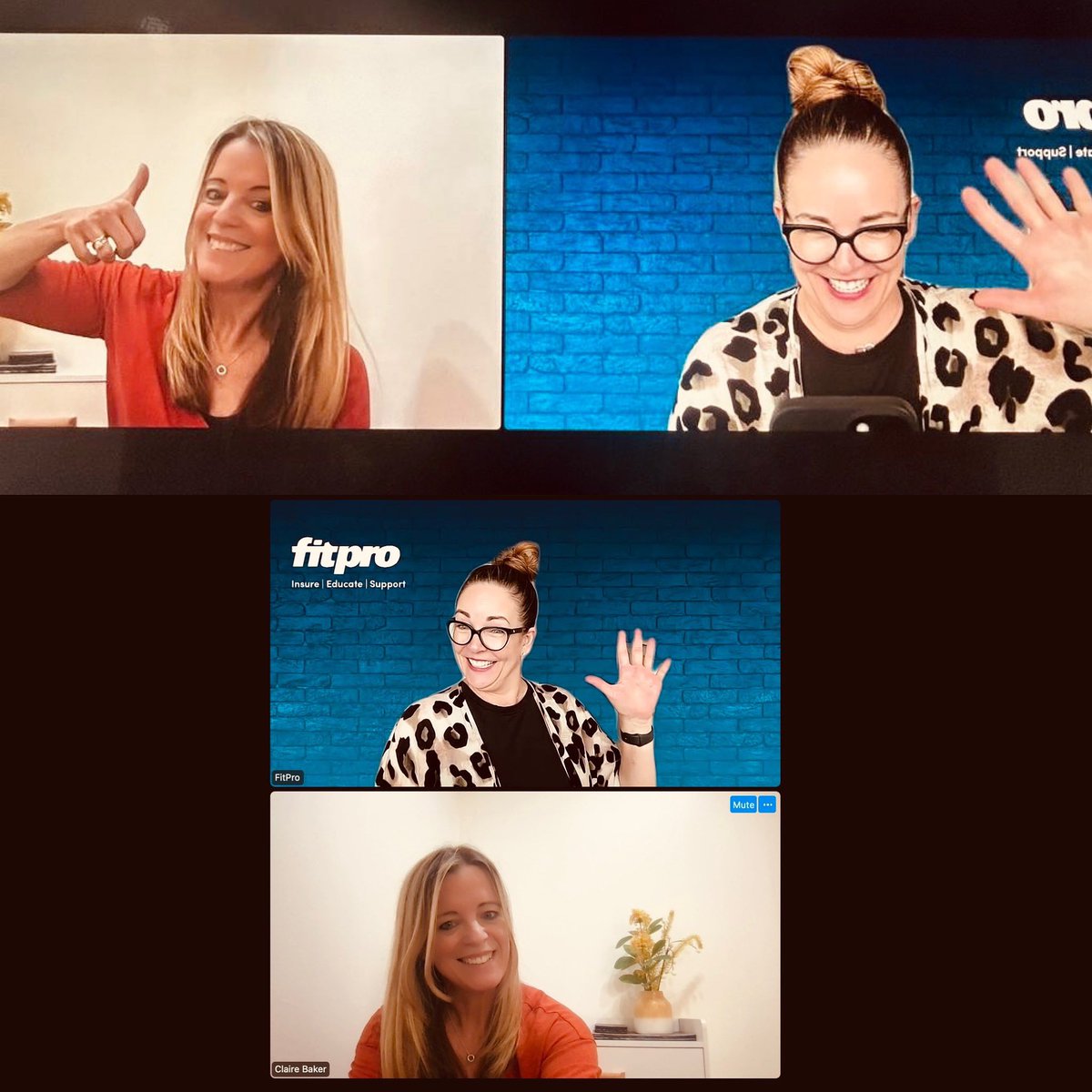 A great call just now with Teresa from <a href="/FitProLtd/">FitPro</a> 

Talking tips on how to connect with your participants in your fitness session and the value of reading the room
Webinar coming soon…

#fitnesspro #fitpro #ﬁtnessinspiration #fitnesstip #fitnesscareer