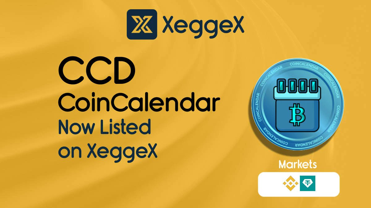 Announcing the New Listing of CoinCalendar (CCD)
Available markets: CCD/BNB, CCD/USDT
xeggex.com/post/new_listi…
<a href="/CoinCalendar_/">CoinCalendar Token</a> #newlistings  #BNB #USDT