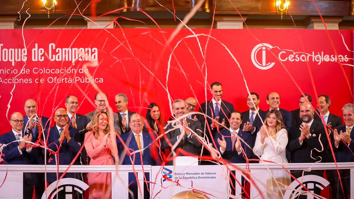 Ayer se marcó un hito histórico en Mercado de capitales dominicano. 

Nos encaminamos hacia un nuevo umbral de madurez como economía que ha sido posible por esfuerzos de muchas personas, principal por el presidente <a href="/luisabinader/">Luis Abinader</a> con su diseño y promulgación de la Ley 163-21.