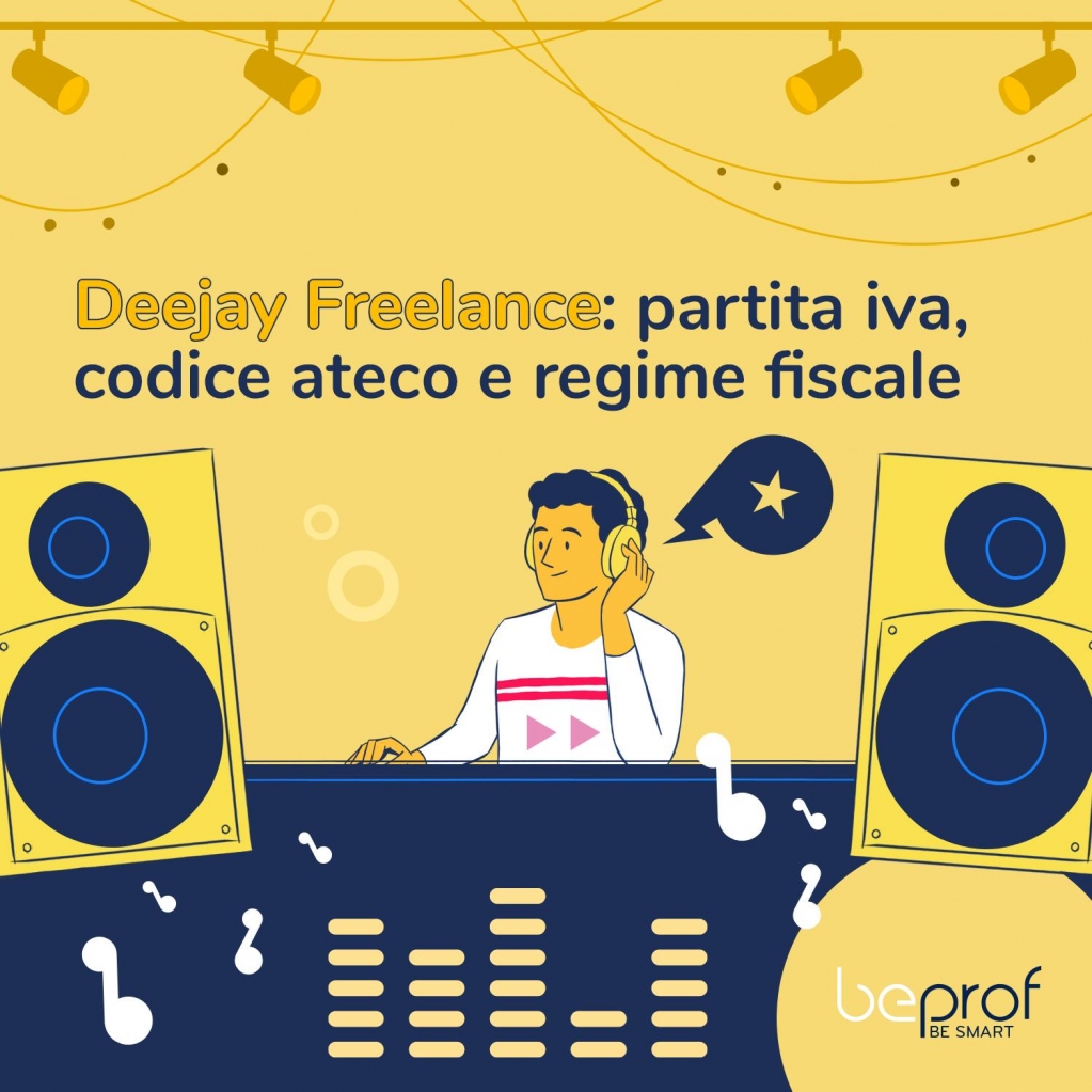 BeProfApp's tweet photo. Quali sono gli step per aprire la partita iva come #deejay freelance?
https://t.co/fkJuObcVGl 

#BeProf #BeSmart #Freelance #LiberiProfessionisti #PartitaIVA https://t.co/WAY8pSWF4O