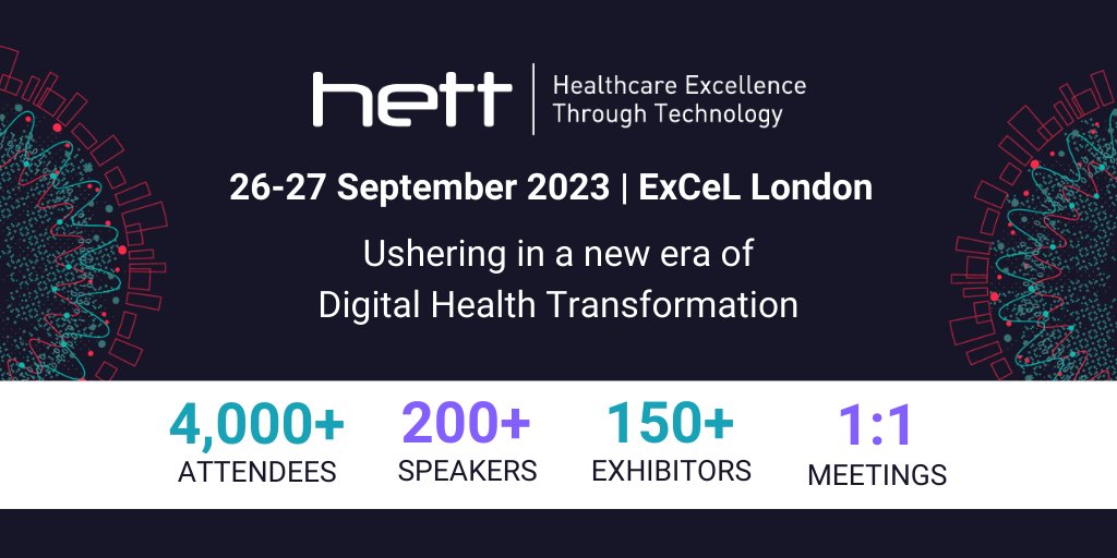 UCLPartners (@uclpartners) on Twitter photo Catch our team speaking at this year's <a href="/HETTShow/">HETT Show</a> in September
<a href="/fiona_sweny/">Fiona Sweny</a> <a href="/DrDominiqueAllw/">DrDominiqueAllwood</a> <a href="/JenShand_/">JenShand</a>
The show will explore the systems and infrastructure that underpin and enable a data-driven NHS
Register to attend: register.hettshow.co.uk/hett-show-2023… Catch our team speaking at this year's <a href="/HETTShow/">HETT Show</a> in September
<a href="/fiona_sweny/">Fiona Sweny</a> <a href="/DrDominiqueAllw/">DrDominiqueAllwood</a> <a href="/JenShand_/">JenShand</a>
The show will explore the systems and infrastructure that underpin and enable a data-driven NHS
Register to attend: register.hettshow.co.uk/hett-show-2023…