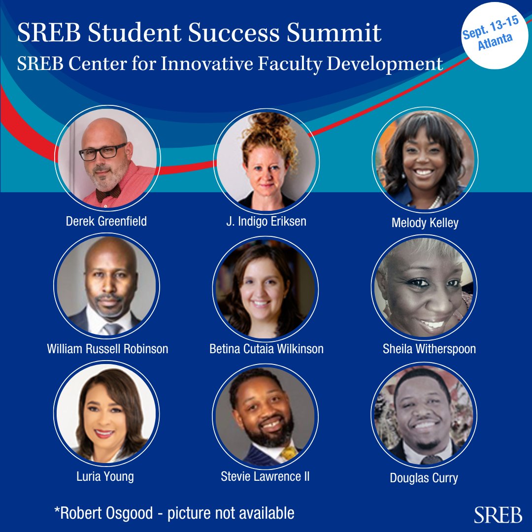 srebeducation's tweet photo. Engage with the Faculty Advisory Committee for the new SREB Center for Innovative Faculty Development! Gain insight into innovative approaches to bridge academia and business. Learn more and register at https://t.co/kpxGCdzKfR #SREBstudentsuccess #SREBFacultyDev #studentsuccess https://t.co/Qc0gyWDM4R