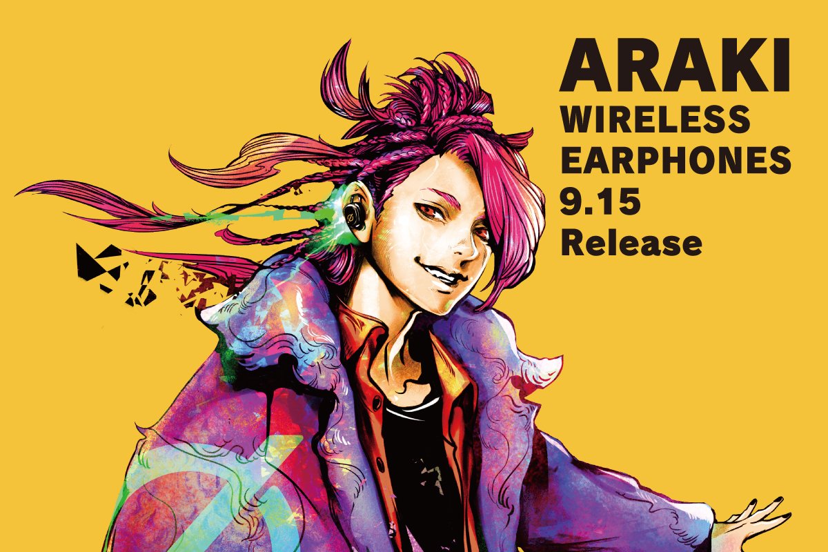 ONKYO あらきワイヤレスイヤホン開封済み美品