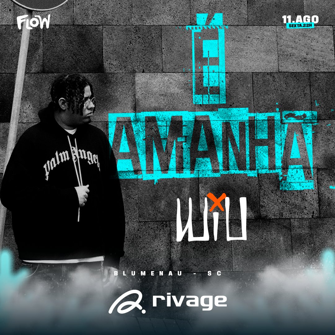 flowfestivalsc's tweet photo. É AMANHÃ! 🔥

É amanhã o show do último romântico em Blumenau.

WIU na Rivage dia 11 de agosto.

Estão ansiosos? 🤯

Adquira o seu ingresso através do link na bio ou entre em contato pelo WhatsApp 47 9 8818-4564 para compras via PIX. https://t.co/5K0ZnjhMrs