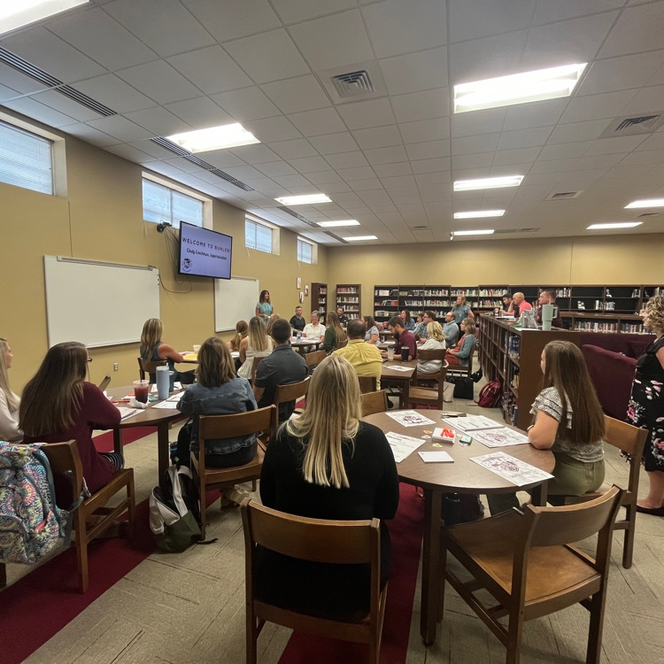 So far this week we have welcomed new teachers to USD 313. They bring experience, energy, enthusiasm and so much more! 

Welcome new teachers!

Today we kick off the start of a new school year with our entire staff together. We can't wait to get started!

#Bexceptional