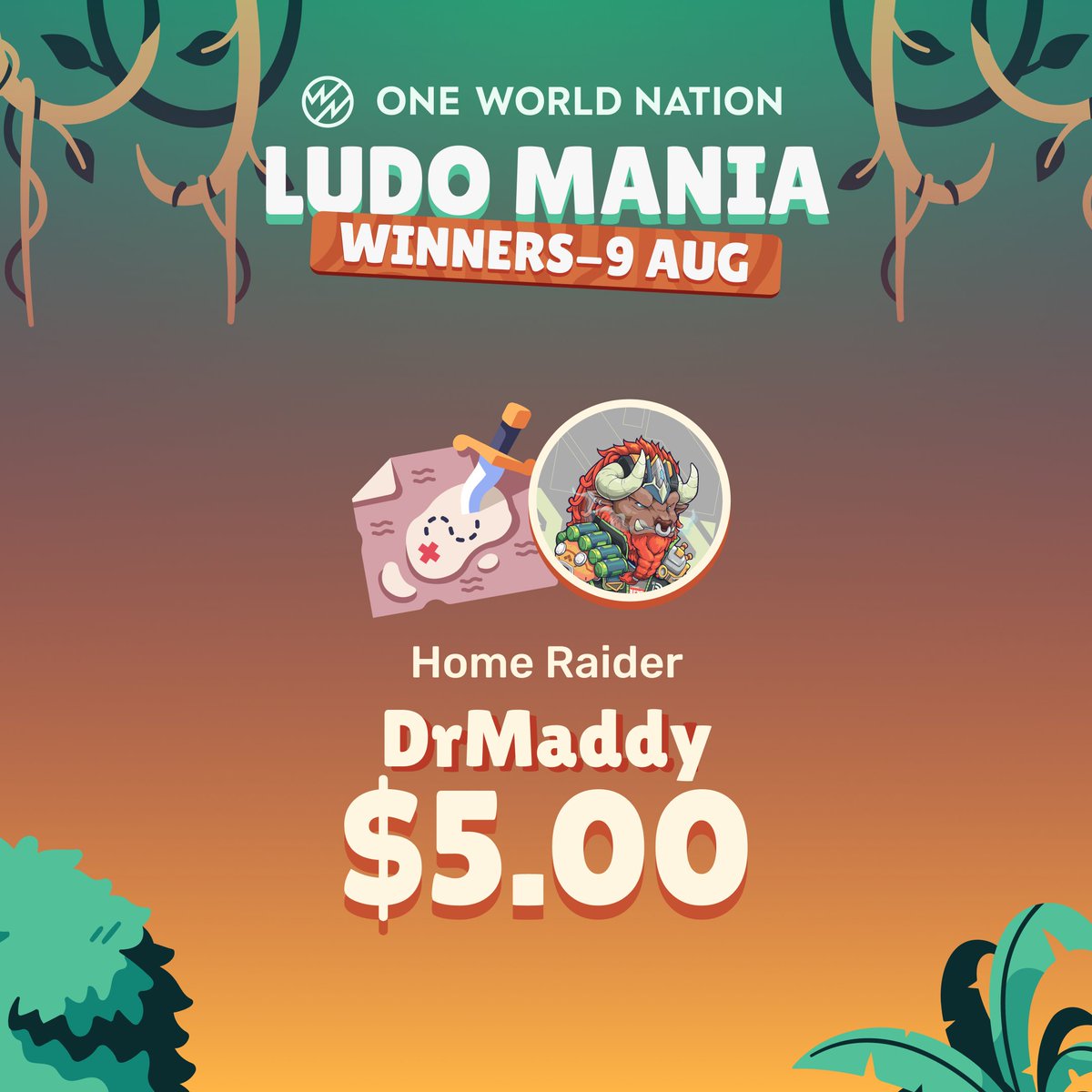 CryptoverseOwn's tweet image. Ludo Mania Winners - Day 3👑

Congratulations to all the winners who led the leaderboard on the Day 3 of the tournament.🎯

You too can be on the leaderboard. Get a chance to win rewards by registering - own.onelink.me/BV28/b5fo641k

#gaming #Web3Gaming #Web3Games #Trending #GameFi