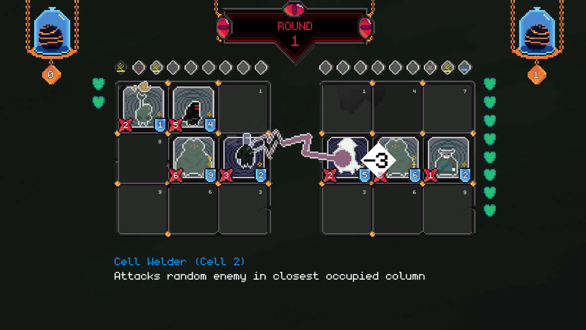 itchio's tweet photo. Order Automatica: Draft a synergistic grid of allies, each with their own powerful abilities. Overcome thoughtful and deliberate challenges that encourage cunning play.

https://t.co/yVVdwTPO7T by @newbeings https://t.co/DvDyVnMPHn