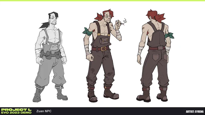 Project L Piltover NPCs Concept Art by Syrena Li 