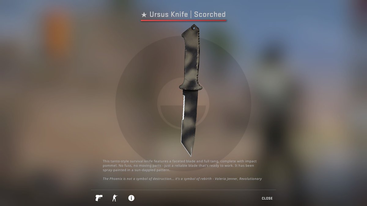 Tomas1120_'s tweet photo. 🔥 CS:GO GIVEAWAY 🔥

🎁 Ursus Knife | Scorched ($150)

➡️ TO ENTER:

✅ Follow me &amp; @Blendeezer
✅ Retweet
✅ Tag 2 friends

☑️ Wish @Blendeezer a Happy Birthday! 🥳

⏰ Giveaway ends in 7 days!

#CSGO #CS2 #CSGOGiveaway #CSGOGiveaways https://t.co/R7RGhm1NsN