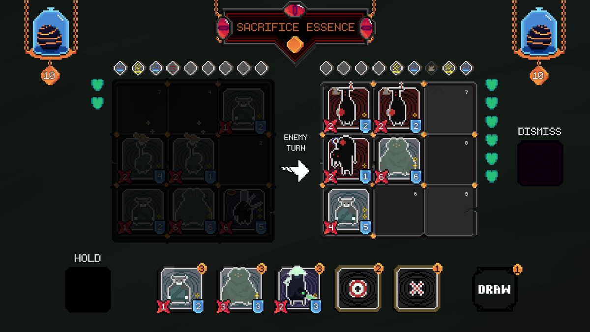 itchio's tweet photo. Order Automatica: Draft a synergistic grid of allies, each with their own powerful abilities. Overcome thoughtful and deliberate challenges that encourage cunning play.

https://t.co/yVVdwTPO7T by @newbeings https://t.co/DvDyVnMPHn