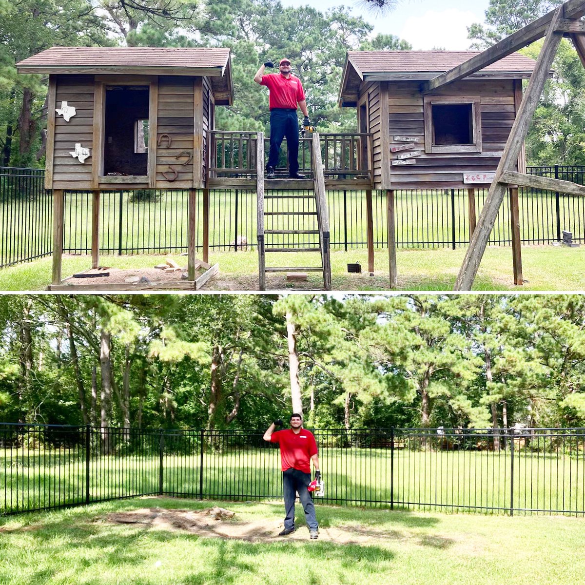 FDJunkRemoval's tweet photo. You know who to call when you need an old swing set gone fast ⚡️ Free Quotes, Professional Service, Competitive Prices. #firedawgsjunkremoval #junkremoval #junkhauling #homeimprovement #beforeandafter https://t.co/xKAj1a75i3