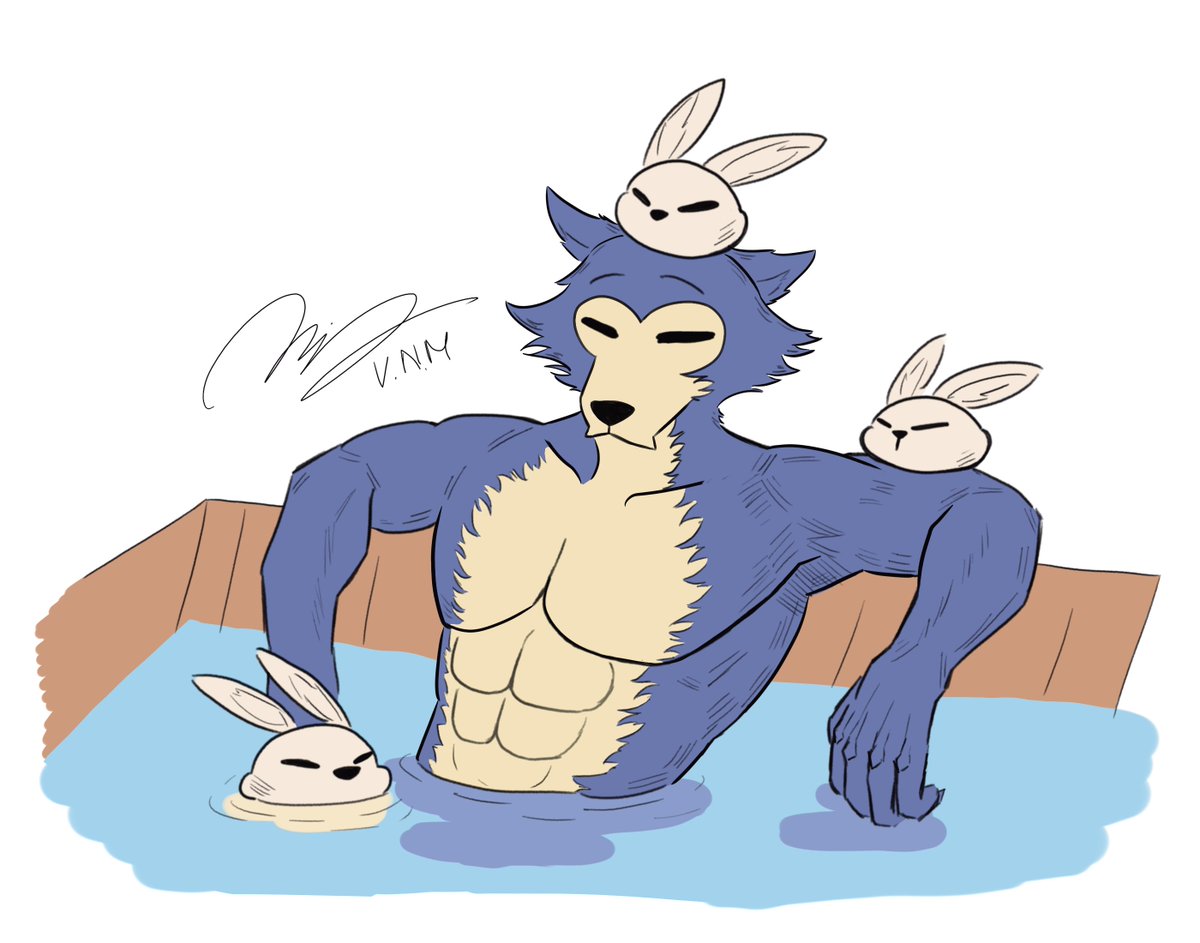 VMilkruku's tweet photo. I want to go to onsen someday but the rule to be naked in it make me feel weird @@ 
#legoshi #BEASTARS #beastarsfanart #legoshi #shirtless #cute #furrycommunity #fanart #furryart #furrycommunity #furryartwork #furry #furries #furryfandom https://t.co/aeFabCCCEp