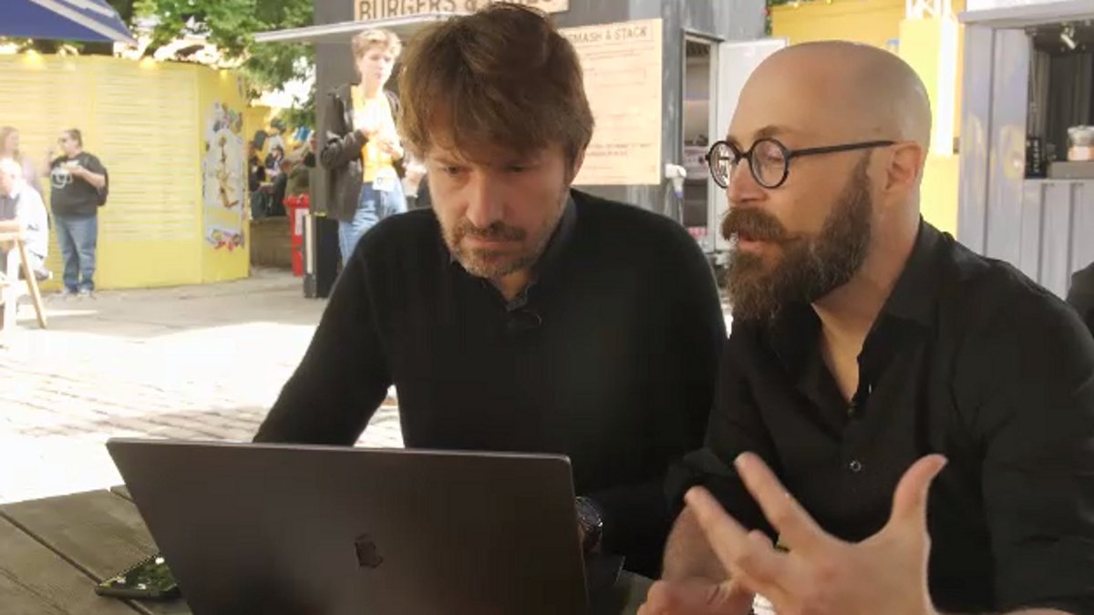Improbotics (@improbotics) on Twitter photo #AI #improv was featured on <a href="/SkyNews/">Sky News</a>! Thank you <a href="/SkyKatieSpencer/">Katie Spencer</a> for the insightful interview.
Read all about it and get your show tickets for 6pm shows at <a href="/Gildedballoon/">Gilded Balloon</a> #EdFringe2023 at links below ⬇️
📰 article: news.sky.com/story/is-this-…
🎟️ tickets: tickets.gildedballoon.co.uk/event/14:4566/ #AI #improv was featured on <a href="/SkyNews/">Sky News</a>! Thank you <a href="/SkyKatieSpencer/">Katie Spencer</a> for the insightful interview.
Read all about it and get your show tickets for 6pm shows at <a href="/Gildedballoon/">Gilded Balloon</a> #EdFringe2023 at links below ⬇️
📰 article: news.sky.com/story/is-this-…
🎟️ tickets: tickets.gildedballoon.co.uk/event/14:4566/
